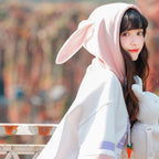 Sweat Kawaii en Coton Lapin Police