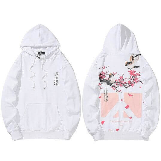 sweat japonais kawaii blanc
