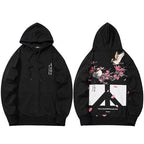 sweat japonais kawaii noir