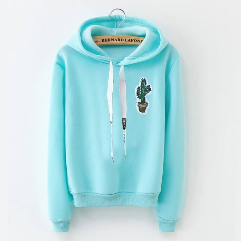 Sweat Kawaii au Cactus