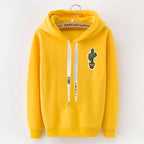 sweat kawaii cactus jaune