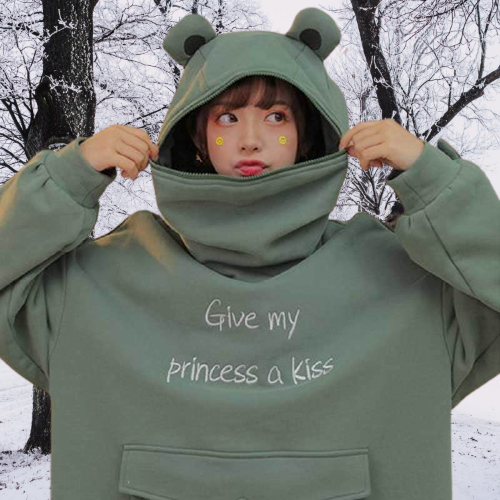 Sweat Kawaii Grenouille