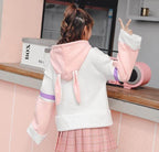 Sweat Kawaii en Coton Lapin Police