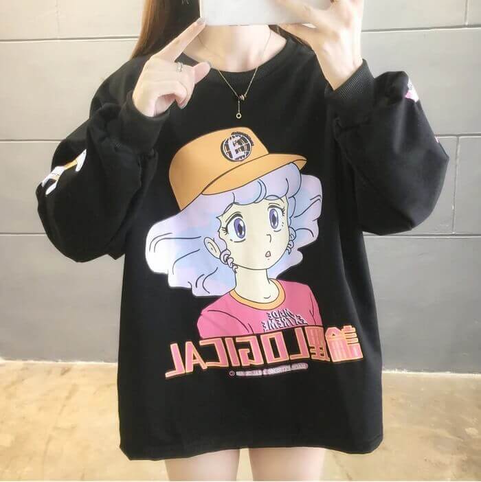 Sweat Kawaii pour Enfant Doux