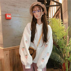 Sweat Fraise Kawaii pour Enfant