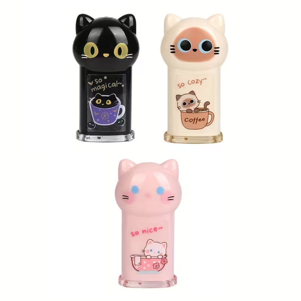 Taille-crayons en Forme de Chat