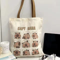 Tote Bag à Motif Capybara