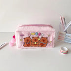 Trousse Capybara à Paillettes