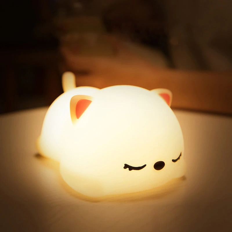 Veilleuse Chaton Endormi