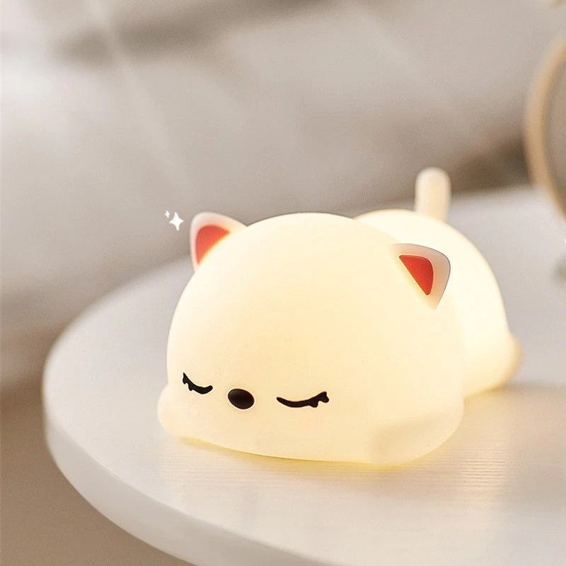 Veilleuse Chaton Endormi