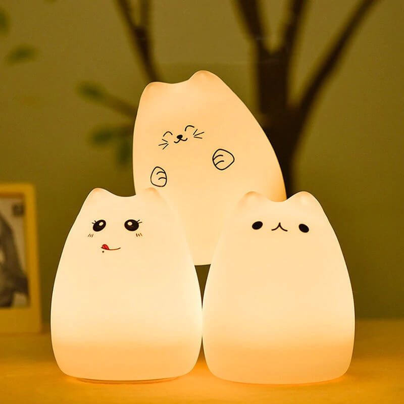 Veilleuse Chat Kawaii Mignon