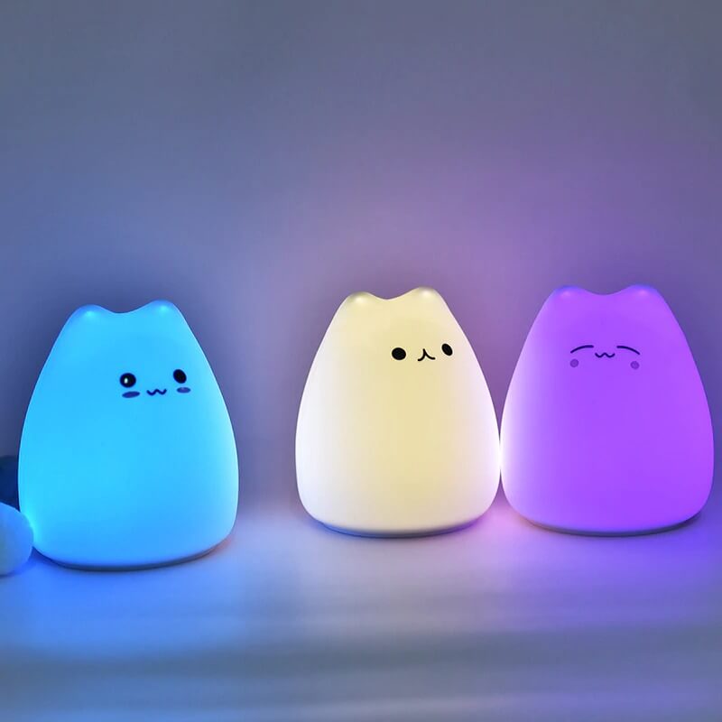 Veilleuse Chat Kawaii Mignon