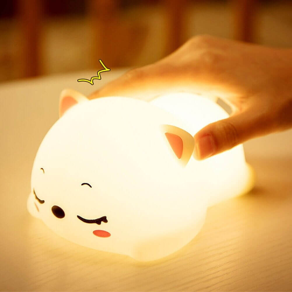 Veilleuse Chaton Endormi