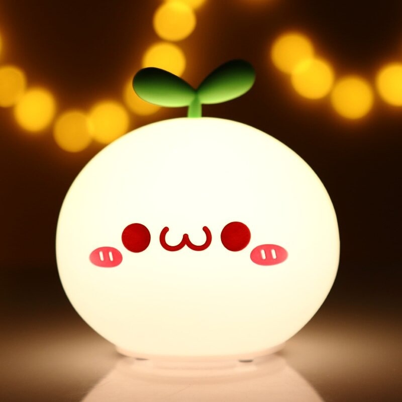 veilleuse kawaii budding pop sourire