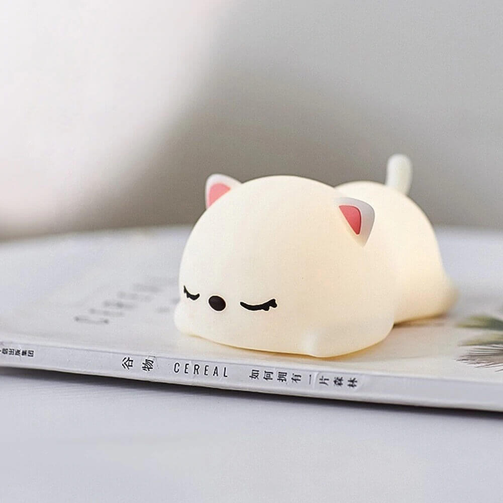Veilleuse Chaton Endormi