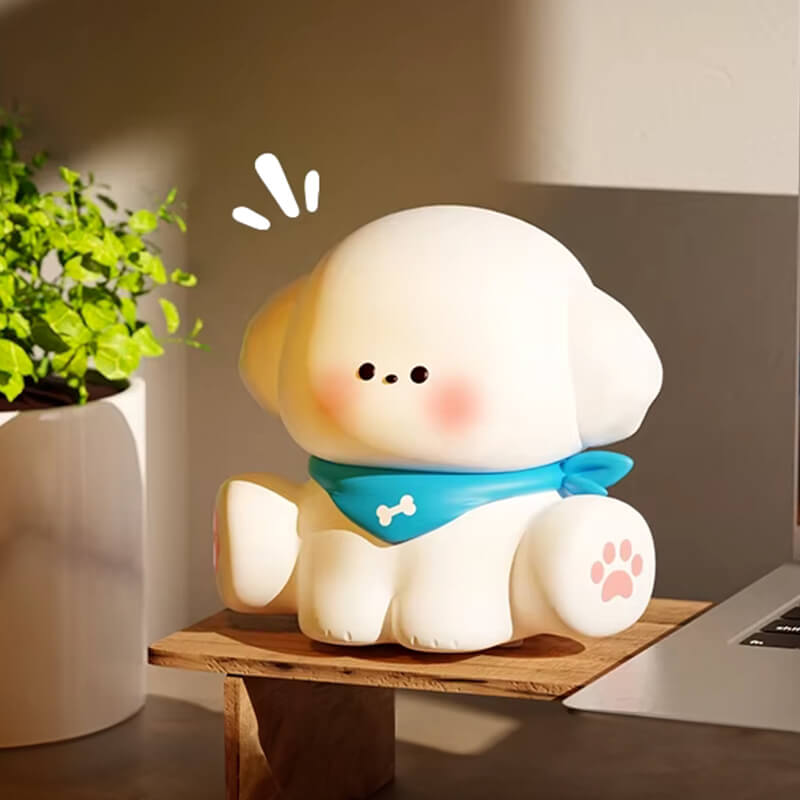 Veilleuse Kawaii Chien Lumineux