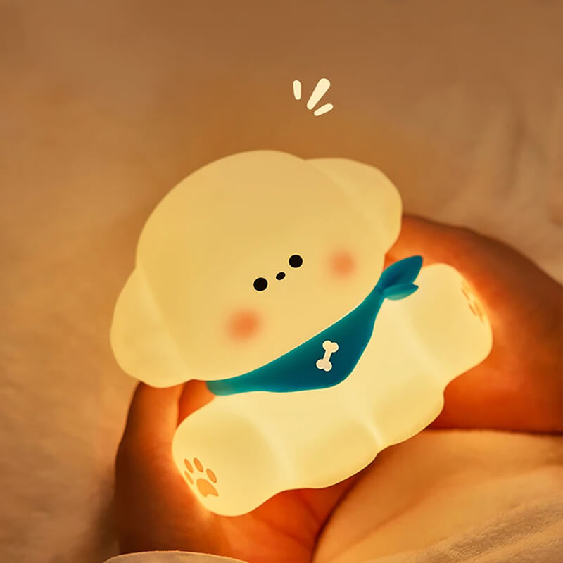 Veilleuse Kawaii Chien Lumineux