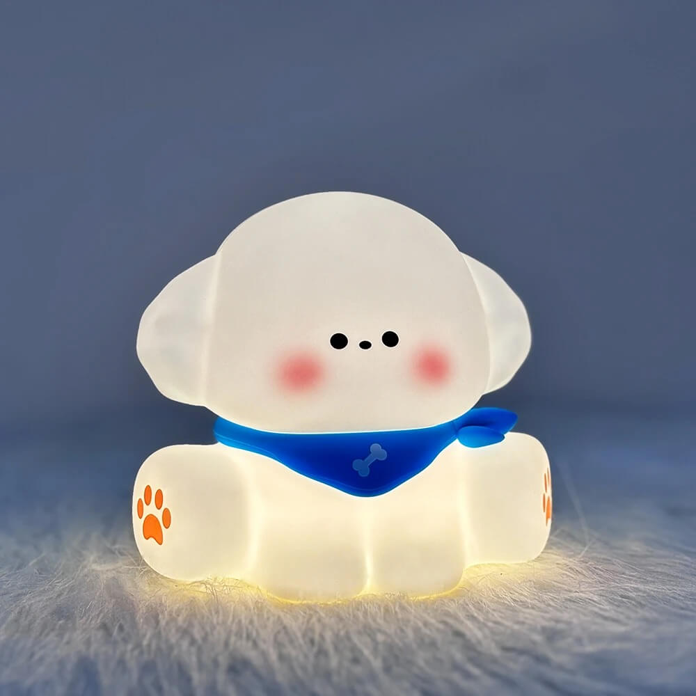 Veilleuse Kawaii Chien Lumineux