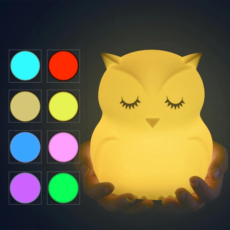 Veilleuse Hibou Kawaii Mignon