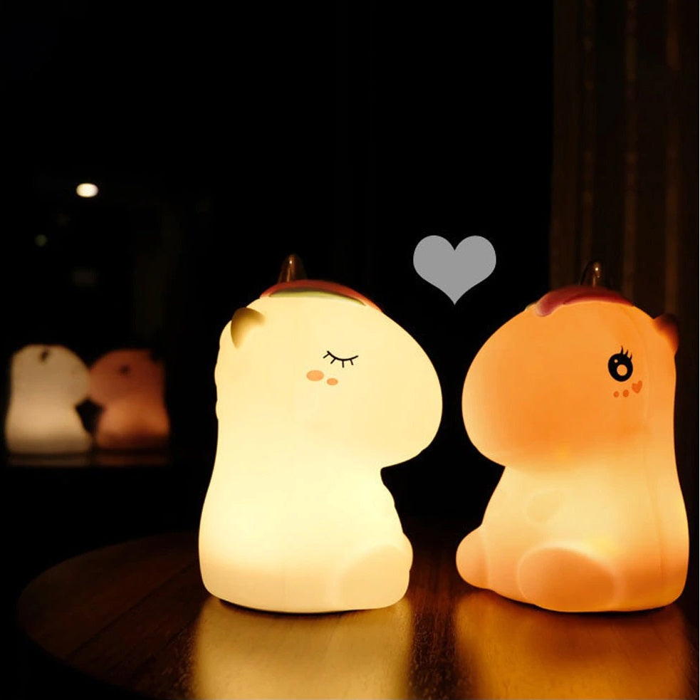 Veilleuse Licorne Kawaii