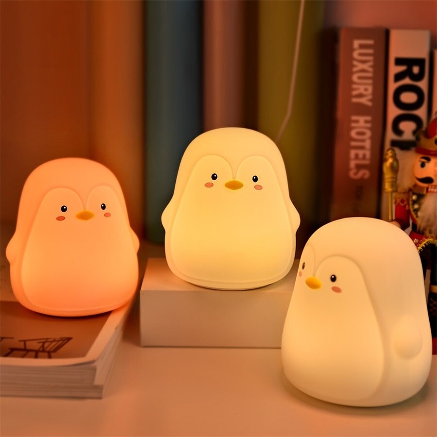 Veilleuse Pingouin Kawaii
