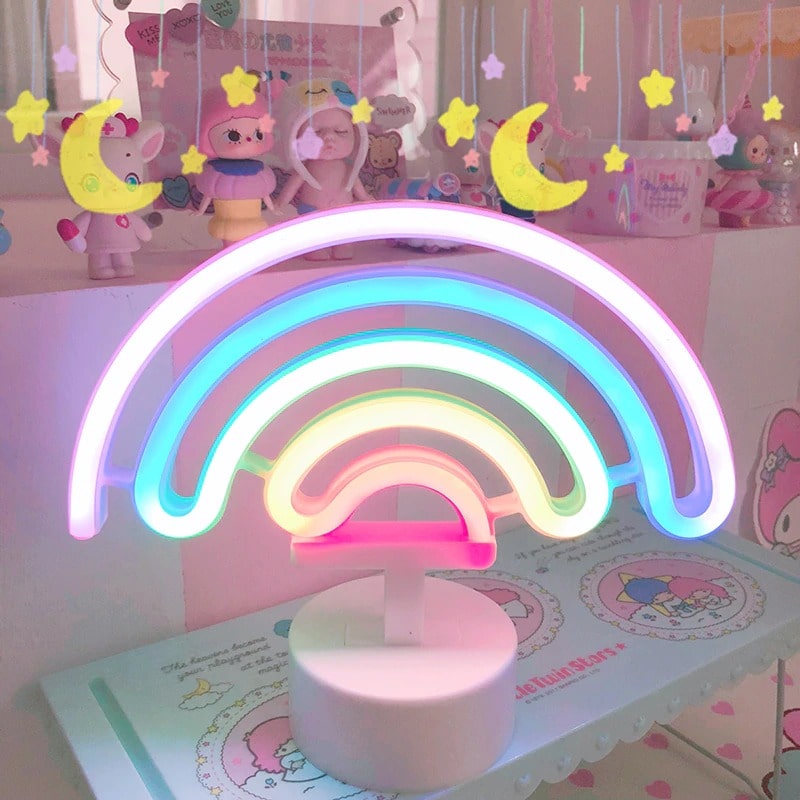 Veilleuse arc-en-ciel Enfant LED