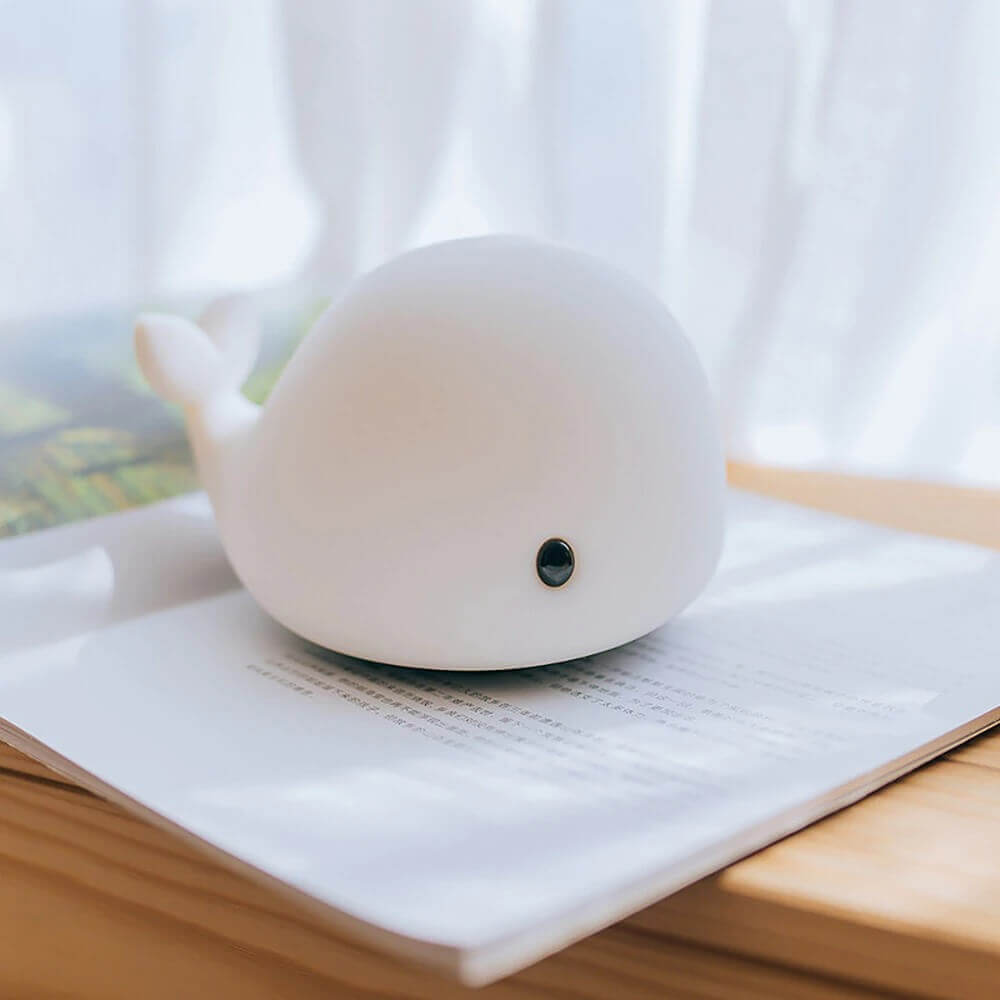 Veilleuse Kawaii en Forme de Baleine