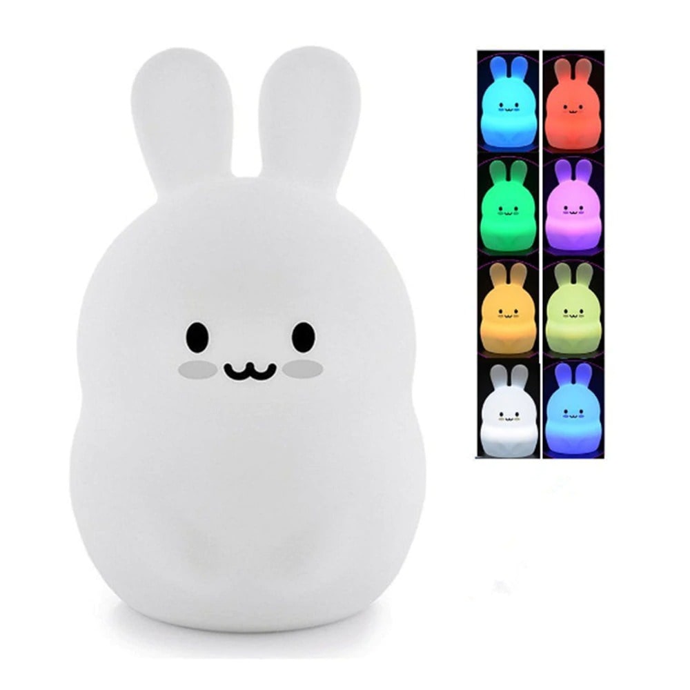 Veilleuse Kawaii en Forme de Lapin