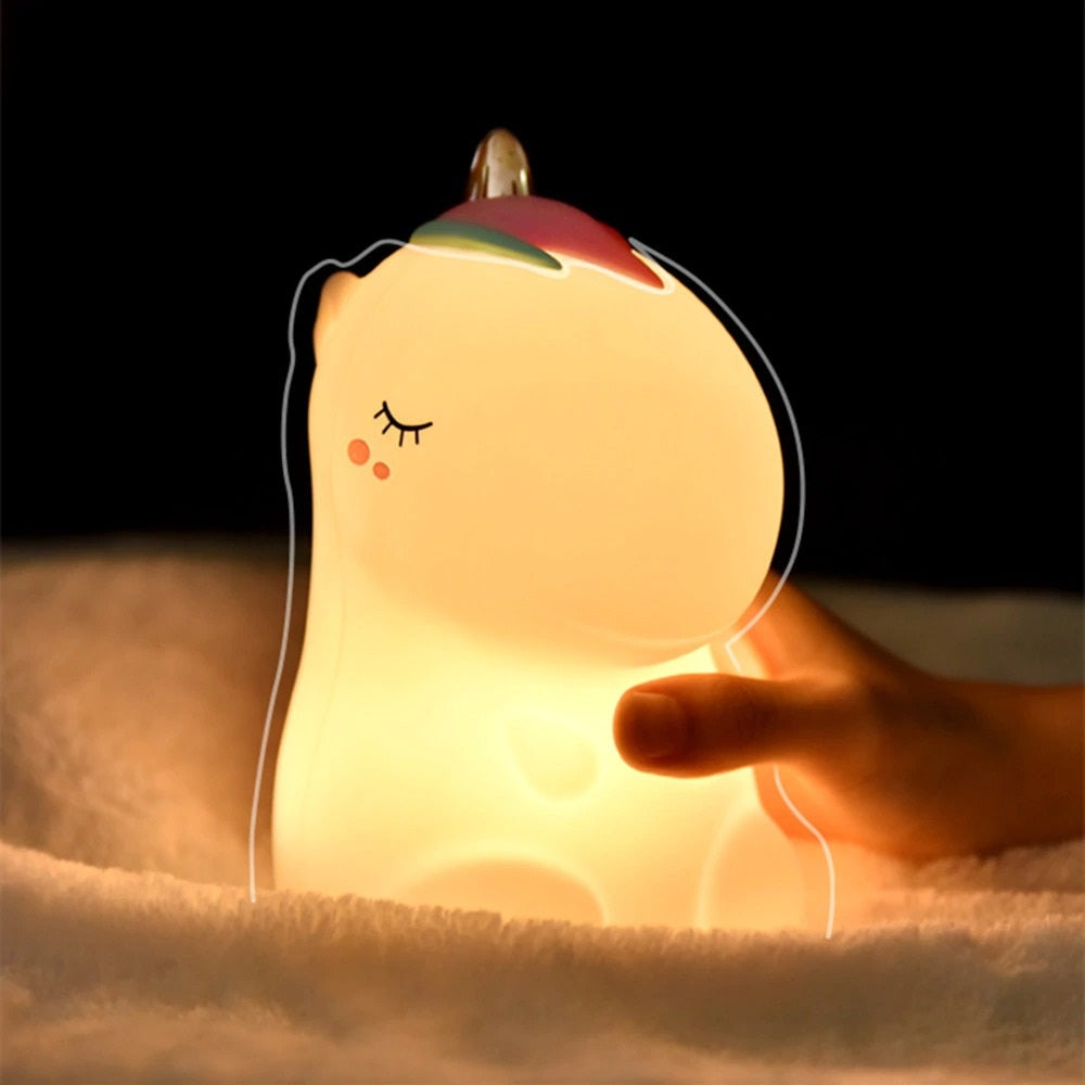 Veilleuse Licorne Kawaii