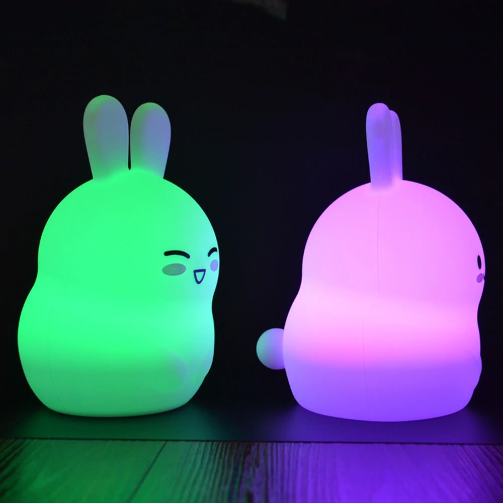 Veilleuse Kawaii en Forme de Lapin
