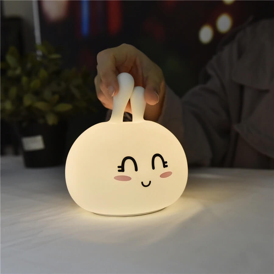 Veilleuse Kawaii en forme de Lapin