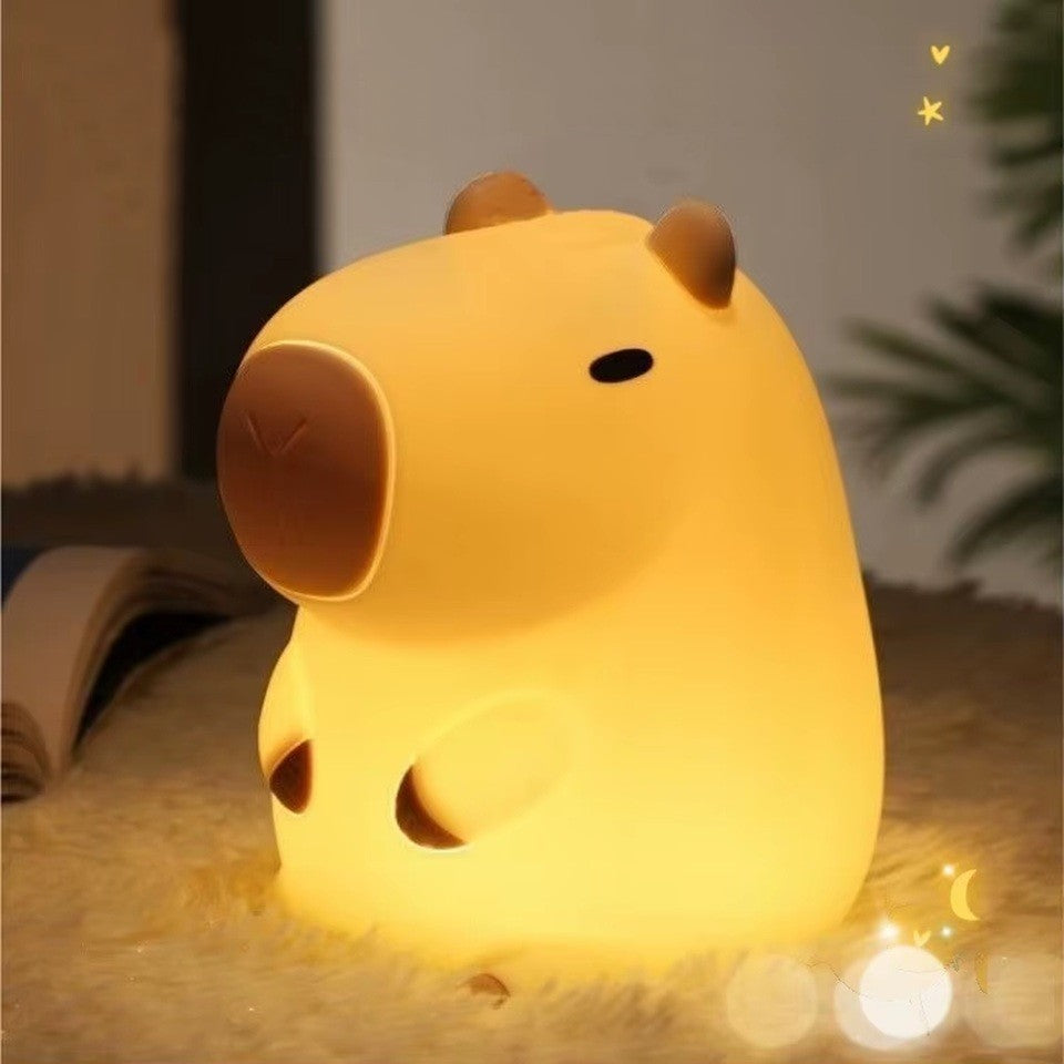 Veilleuse Souple en Forme de Capybara