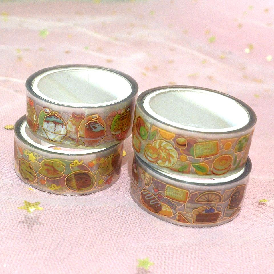 Lot de 2 Washi Tapes Gourmandise