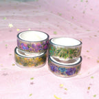 Lot de 2 Washi Tapes Fleurs et Plantes