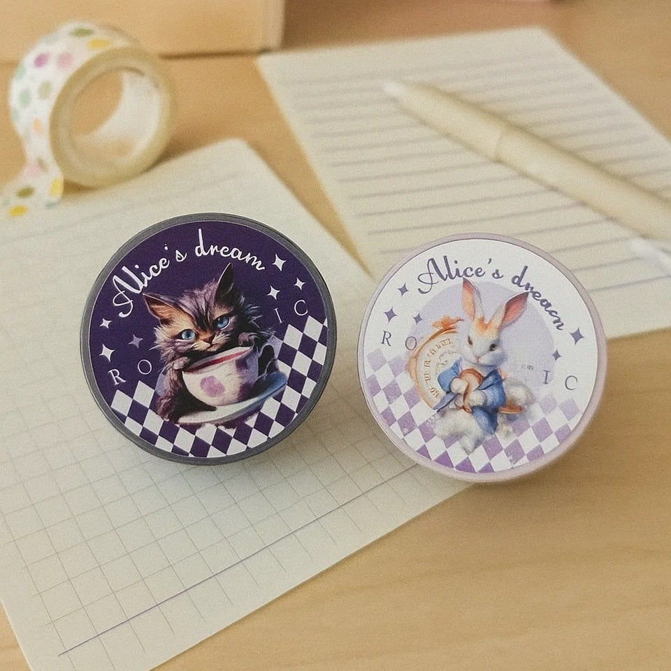 Washi Tape Conte de Fées Alice