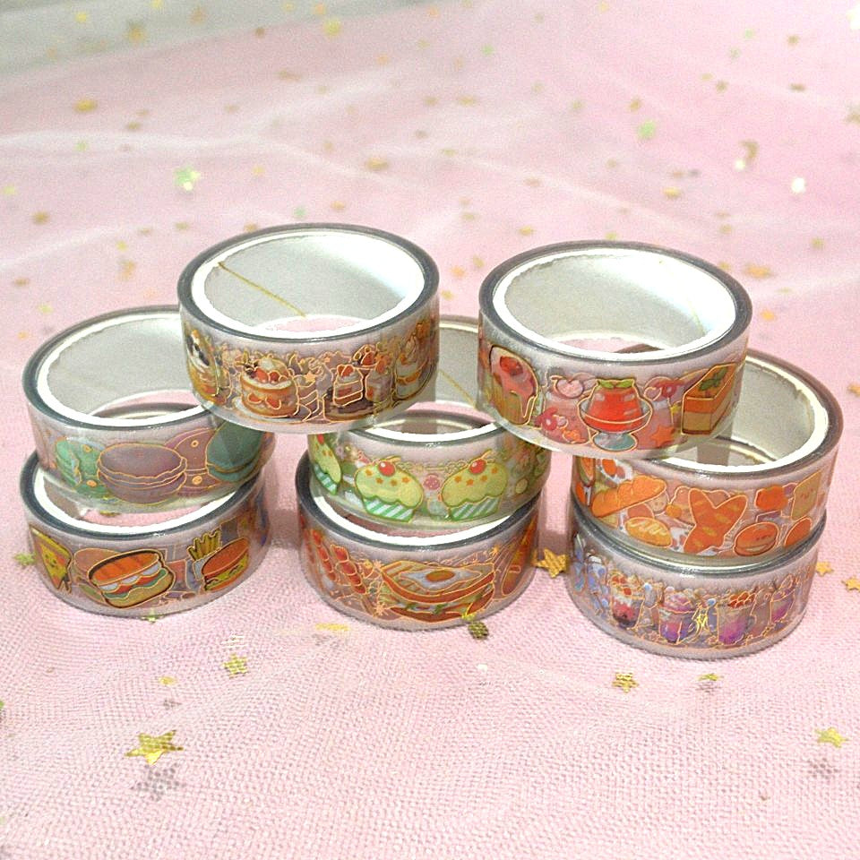 Lot de 2 Washi Tapes Gourmandise