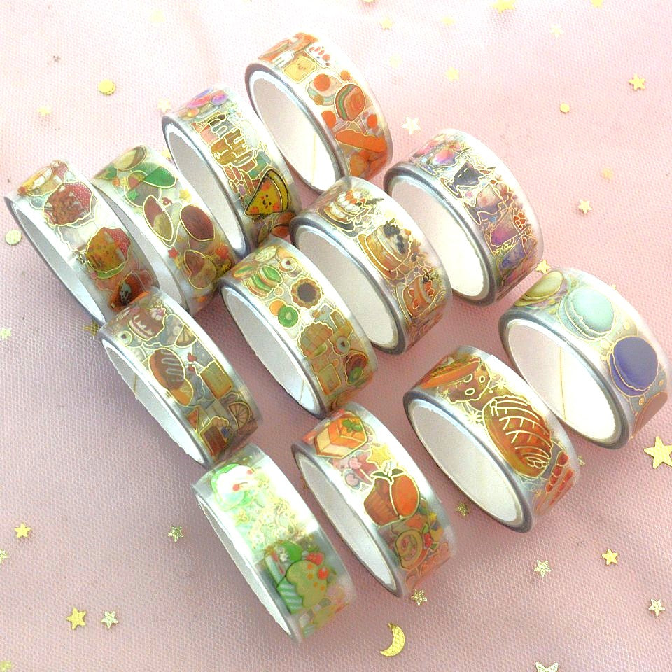 Lot de 2 Washi Tapes Gourmandise