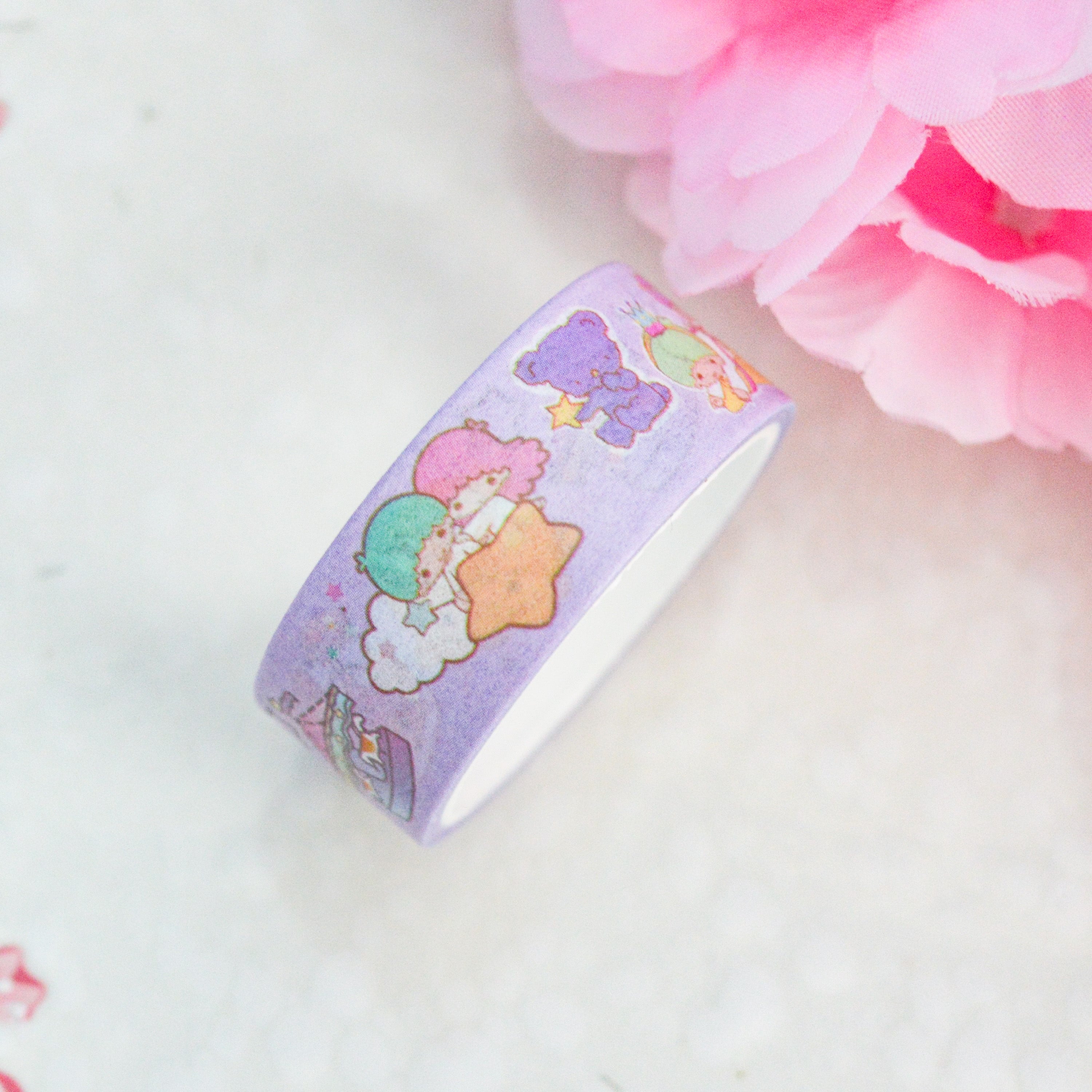Washi Tape Petites Étoiles Jumelles